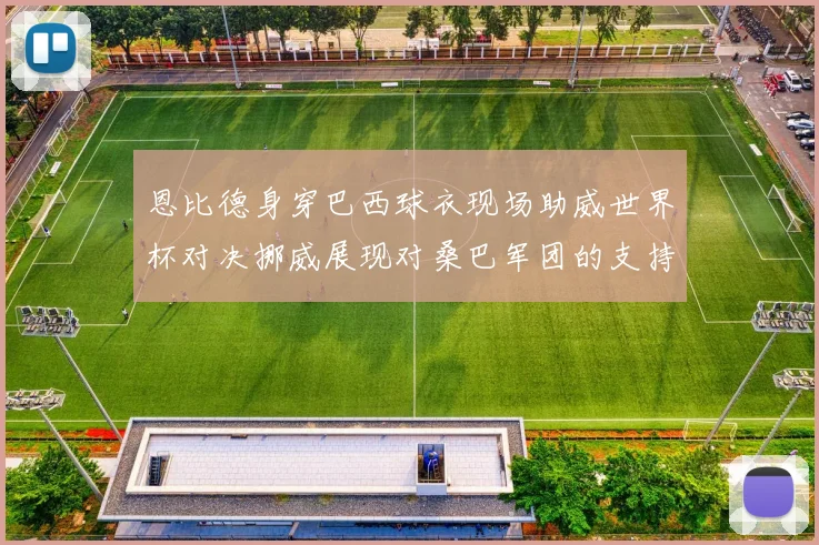 恩比德身穿巴西球衣现场助威世界杯对决挪威展现对桑巴军团的支持